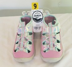 OshKosh Girl&#39;s Everyplay Flexible Outsole Bump Toe Sandal Size 9 New - $11.99