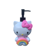 Hello Kitty Soap Dispenser Lotion Pump Rainbow and Pink Bow Retro NEW - $21.78