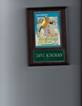 Dave Kingman Plaque Baseball Oakland A&#39;s Athletics Mlb C - £0.00 GBP