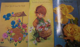 1970 era get well card - $15.00