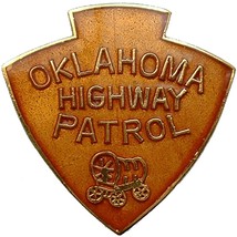 Oklahoma Highway Patrol Hat Lapel Pin 1&quot; - £8.25 GBP