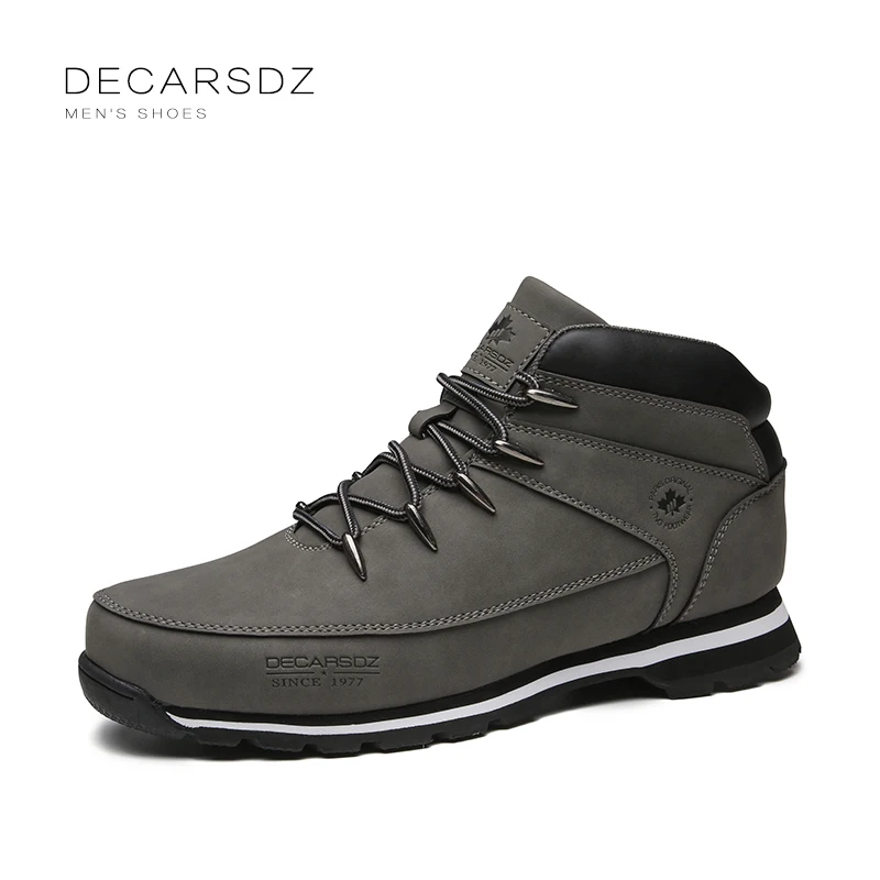 Autumn Winter Boots Men Fashion Casual Boots Shoes Comfy Outdoor Warm Sn... - £55.00 GBP