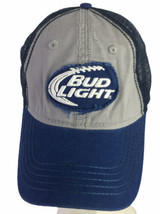 Bud Light Hat Cap SnapBack Adjustable Budweiser Mesh Trucker Hat - £12.17 GBP