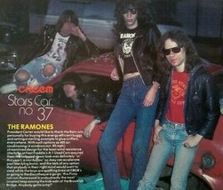Ramones Stars Car 37 Vintage Music Magazine Ad 1978 Original Punk Rock Clipping - £16.95 GBP