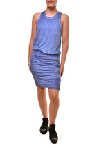 SUNDRY Womens Dress Resort Sleeveless Cozy Fit Elegant Cha Oil Blue Size US 2 - £54.25 GBP