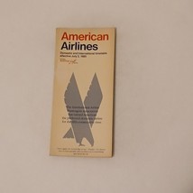 American Airlines Domestic &amp; International Timetable Effective July 2, 1985 - $7.99