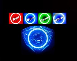 Kawasaki ER5 Headlight Halo Angel Eye Demon LED Plasma COB Light single ... - £47.16 GBP