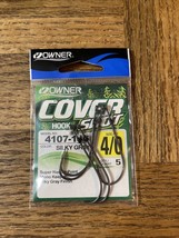 Owner Cover Shot Hook Size 4/0-Brand New-SHIPS N 24 HOURS - $9.78