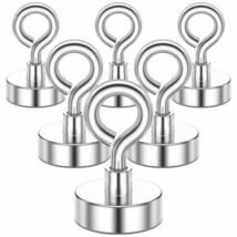6PC 28lbs Strong Heavy Duty Magnetic Hooks Cruise Hanging Hooks for Refr... - $9.85