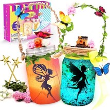 Fairy Lantern Craft Kit - Gift for Kids Girls - £23.18 GBP