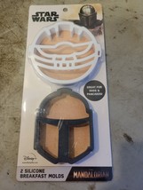 Disney Star Wars The Mandalorian 2 Silicone Breakfast Molds  Grogu  Baby... - $10.88