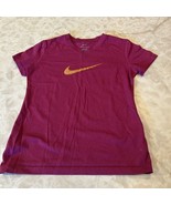 NIKE youth girls Sz medium  dri fit v neck t shirt purple - €10,38 EUR