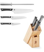 Shun Kazahana 5pc Slimline Knife Block Set - £268.09 GBP