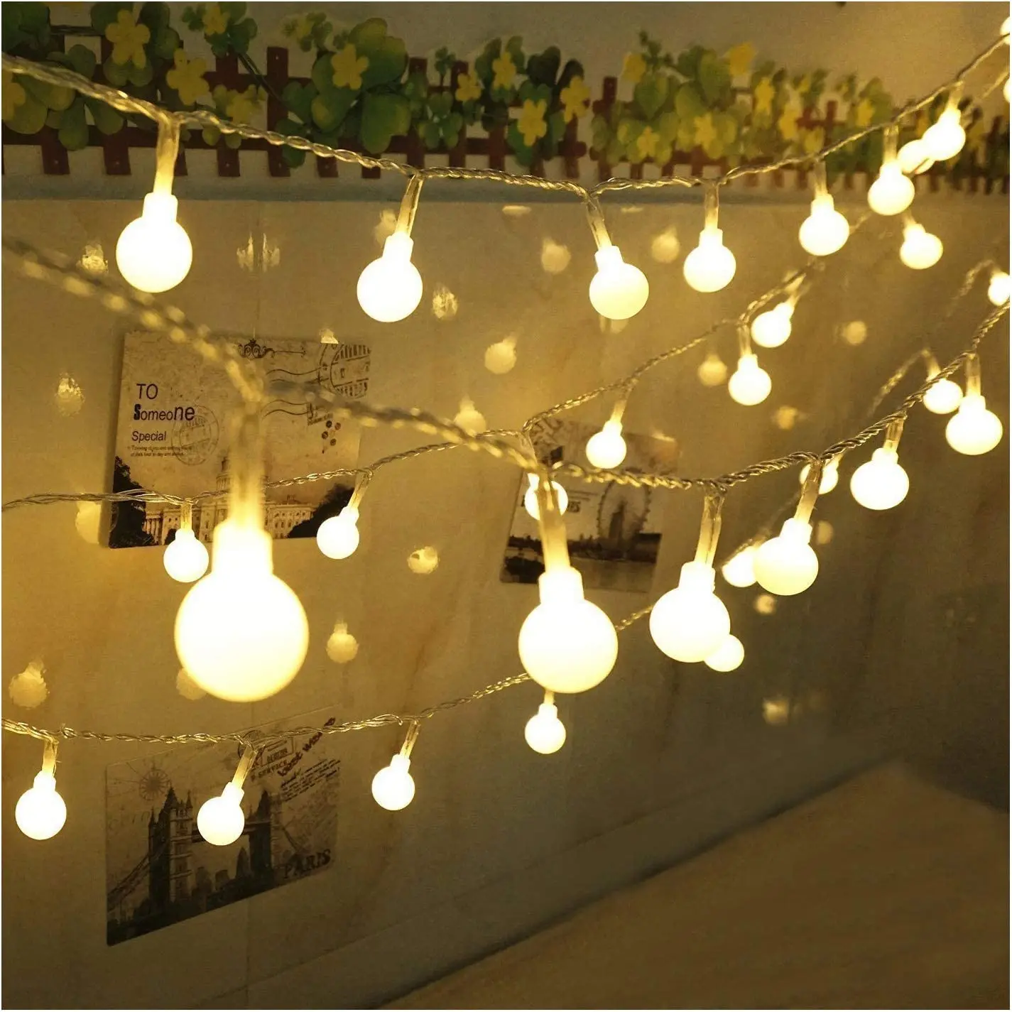 All garland lights fairy string waterproof outdoor lamp christmas holiday wedding party thumb200
