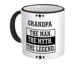 GRANDPA : Gift Mug The Man Myth Legend Family Christmas - £12.77 GBP