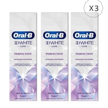 3 x Oral-B 3D White Luxe Perfection Toothpaste 75 ml  - $37.40