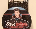 2017 Elvis Presley Elvis Week Pin-back Button NOS On Card  - $6.92