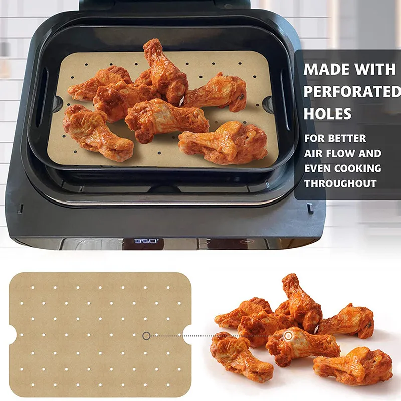 House Home Airfryer Baking Paper Liner Non-Stick Mat Cheesecake Kitchen Baking T - £19.66 GBP
