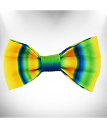 Tie Dye Dog Bow Tie - Stylish Summer Accessory for Dogs - £14.63 GBP