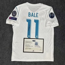 Gareth Bale Signed Real Madrid Signature Shirt/Jersey + Coa 17/18 Ucl Final - £99.91 GBP