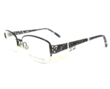 Jessica McClintock Eyeglasses Frames JMC 4021 BLUE Grey Oval Half Rim 51... - $49.49