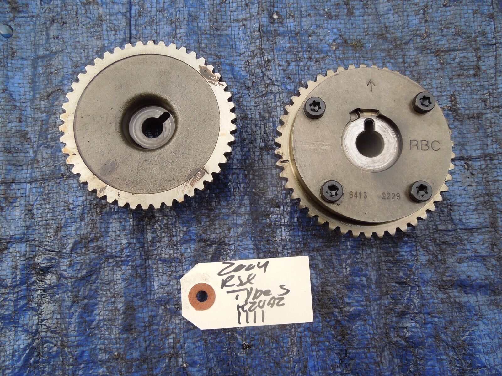 02-06 Acura RSX Type S K20A2 OEM camshaft cam gears VTC gear RBC engine ... - $99.99