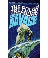 Paperback Cover Poster - DOC SAVAGE - The Polar Treasure (1965) Canvas 14"x24" - $24.99