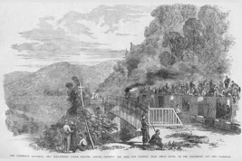 Ohio Volunteers cross the Tray Run Viaduct By B&amp;O Railway - $372.24 MXN
