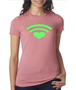 VRW beam out love T-shirt Females (Medium, Heather Pink) - £13.26 GBP
