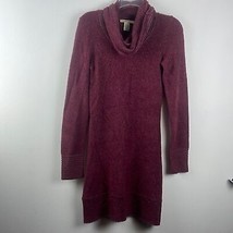 Exofficio Wool Blend Long Line Martin and Pink Sweater cowl neck size XS - £18.83 GBP