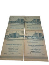 Elements of Structural Design Booklets Home Study Book Correspondence School Vtg - £44.12 GBP