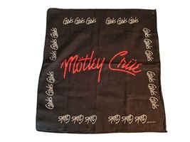 MOTLEY CRUE original Vintage 1987 Girls Girls Girls concert  Bandana Headband - £23.58 GBP