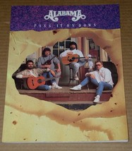 Alabama Pass It On Down Songbook Vintage 1990 Warner Bros. - £27.64 GBP