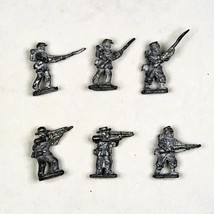 Vintage 1979 Miniature 16mm Metal Soldiers Lot of 6 Civil War Figures Mi... - $557.49 MXN