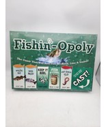 Fishin&#39;-Opoly - Fishing Monopoly Hook Line Sinker Family Board Game - Se... - $34.19 CAD