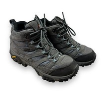 Merrell Women’s Moab 2 Mid Waterproof Hiking Shoes Granite Gray J06054 Size 8.5 - £50.23 GBP