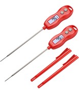 2 Pack Instant Read Digital Meat Thermometer AY6001 R2 Magnetic Waterpro... - £26.70 GBP