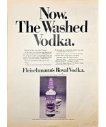 FLEISCHMANNS ROYAL VODKA-Washed Vodka-Distilled from grain 1968 Vintage ... - $223.04 MXN