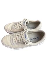 Kizik Shoes Mens 7.5 Women’s 9 Prague Casual Low Sneakers Beige Canvas L... - €25,75 EUR
