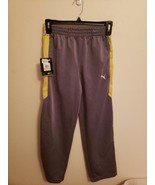 MSRP $50 Puma Gray Boys Track Pants Size Small - $17.13 CAD