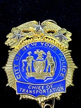 New York NYPD Chief of Transportation - £39.74 GBP