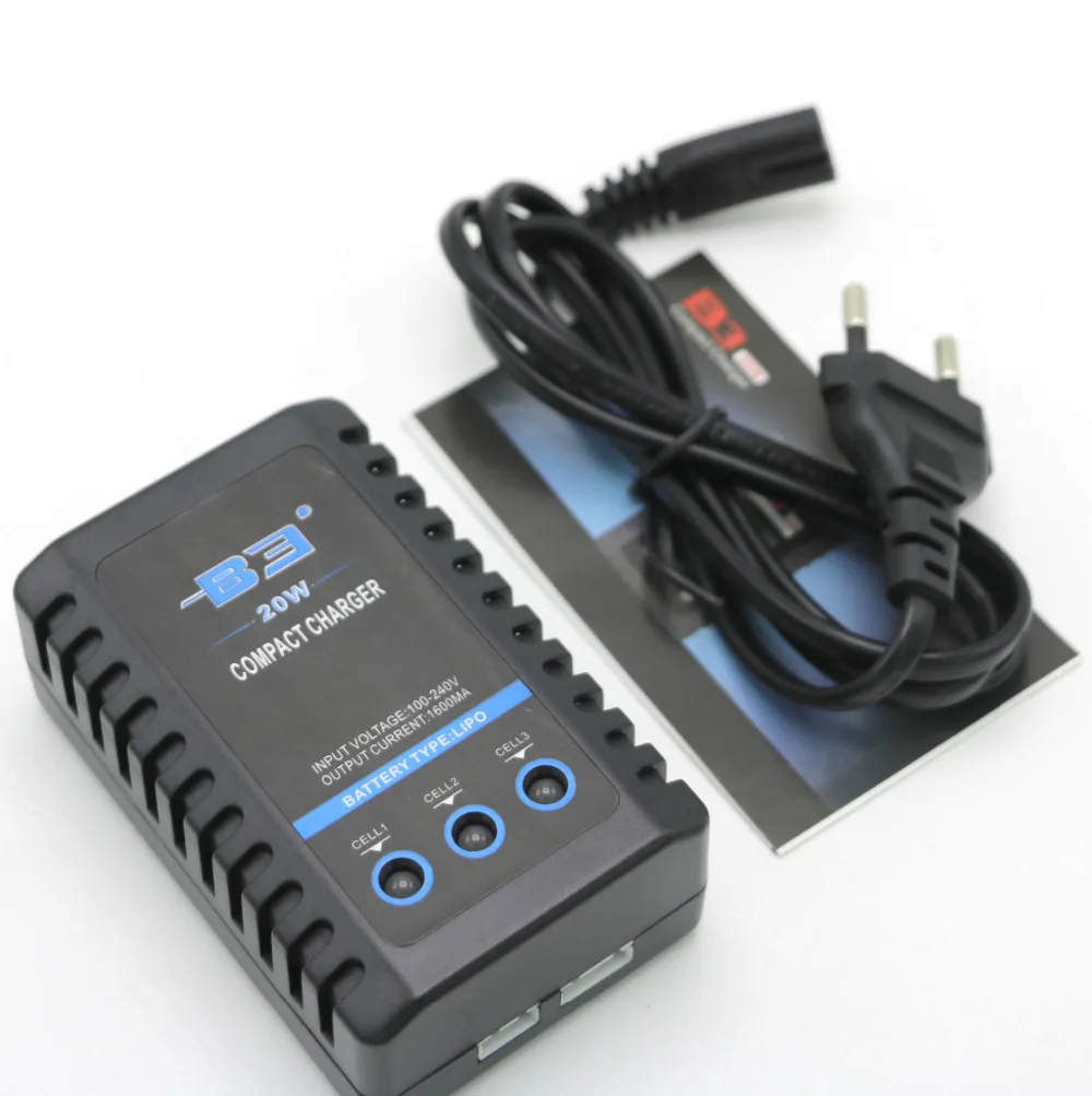 Game Fun Play Toys IMAX RC B3 20W Pro 10W Compact Balance Charger for 2S 3S 7.4V - £23.09 GBP