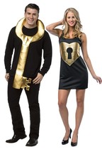 Key To My Heart Couples Romantic Adult Costume Halloween Unique Funny GC... - £54.50 GBP