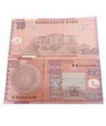 2010 Bangladesh 10 Taka Banknote – National Assembly Building – Uncircul... - $3.46 CAD