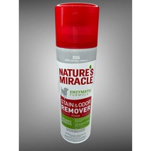 Nature&#39;s Miracle Stain &amp; Odor Remover Foam-DOG FORMULA-NEW - £11.31 GBP