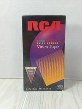 RCA T-120 Hi-Fi Stereo VHS video tape up to 6 hours SEALED - $4.94