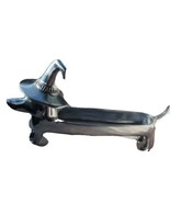 Dachshund Weiner Dog Halloween Decor Silver Witch Candy Key Dish Bowl Br... - $178.34 CAD