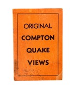 Vintage 1933 Original Compton Quake Views Booklet Folder Los Angeles Ear... - $66.94 CAD