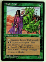 Tinder Wall - Ice Age - 1995 - Magic the Gathering - £1.42 GBP