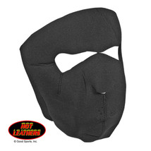 Hot LeathersBlack Neoprene Full Face Mask Facemask Lightweight Stretchable - $10.99
